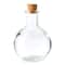 12 Pack: Round Glass Bottle with Cork by Ashland™